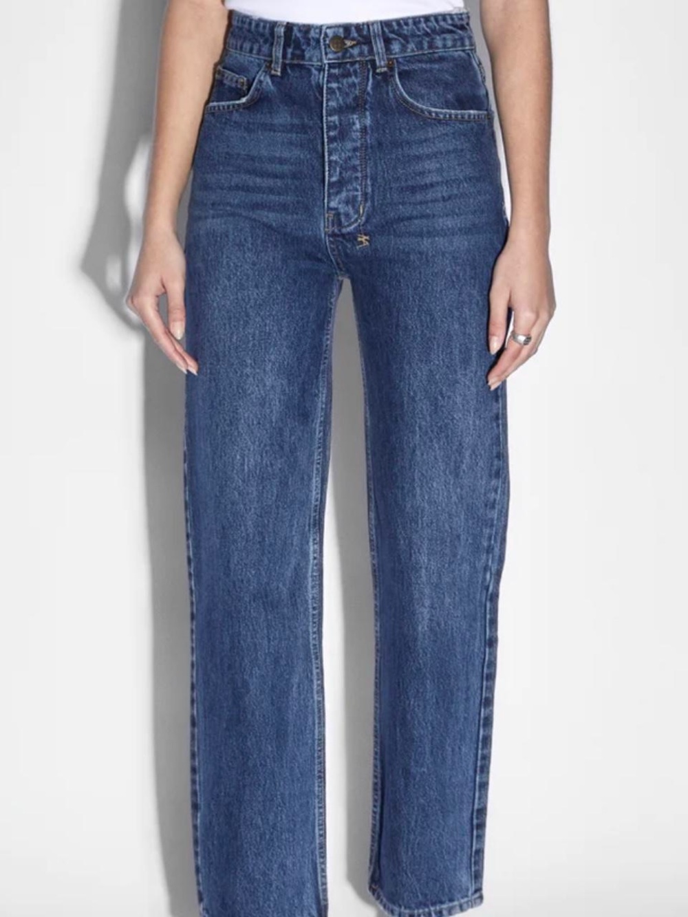 Ksubi Women's High-Rise Wide Straight Jeans - Indigo Blue